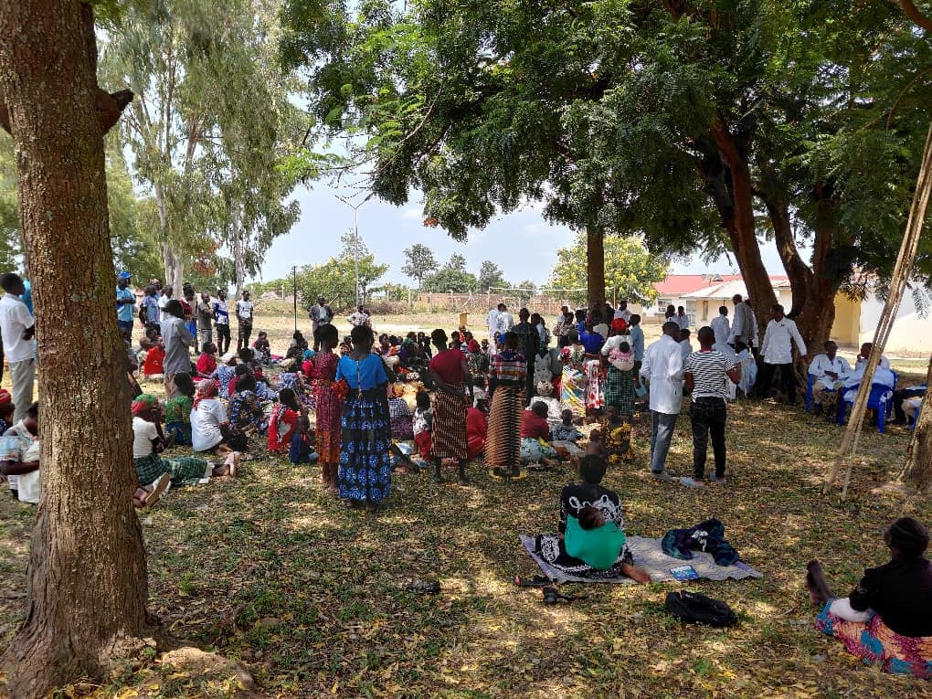 Medical camp in Karamoja